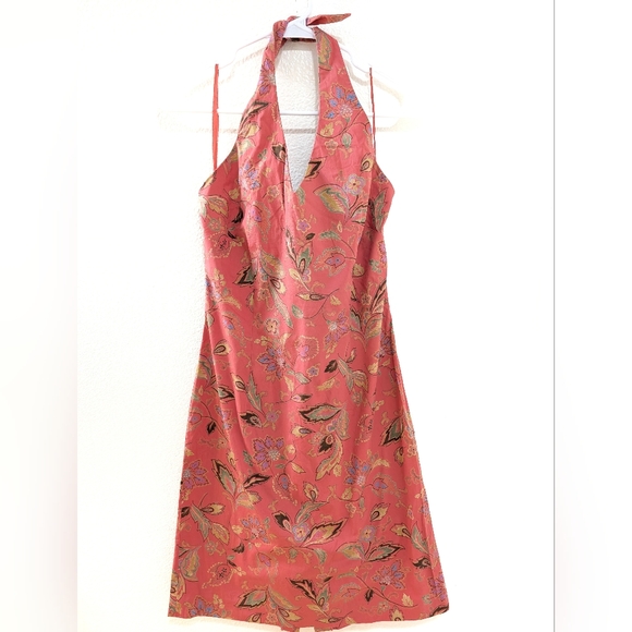 Jones New York Dresses & Skirts - Jones New York Signature Halter Top Summer Dress Y2K Floral